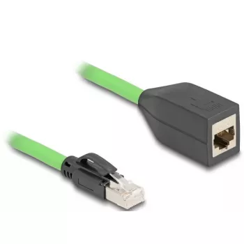 Võrgukaabel DeLOCK 80880 RJ-45 Cat6a 1 m roheline
