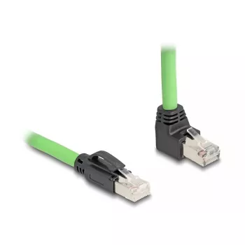 Võrgukaabel DeLOCK 80894 RJ-45 Cat6a 5 m Must, roheline