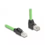 Võrgukaabel DeLOCK 80894 RJ-45 Cat6a 5 m Must, roheline
