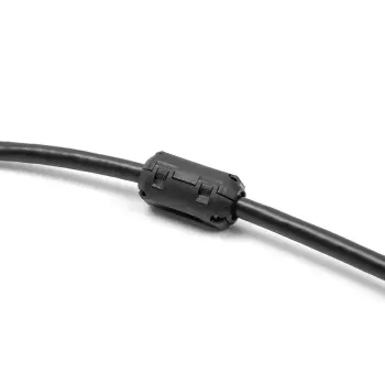 Ferriitsüdamiku klamber DELOCK 80946, must, 35 × 19,5 × 18 mm, pakendis 2 tk