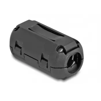 Ferriitsüdamiku klamber DELOCK 80946, must, 35 × 19,5 × 18 mm, pakendis 2 tk