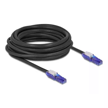 Võrgukaabel DeLOCK 80930 RJ-45 Cat6 7,5 m Must Violetne