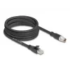 Võrgukaabel DeLOCK 80585 M12 to RJ-45 Cat5e 5 m Must