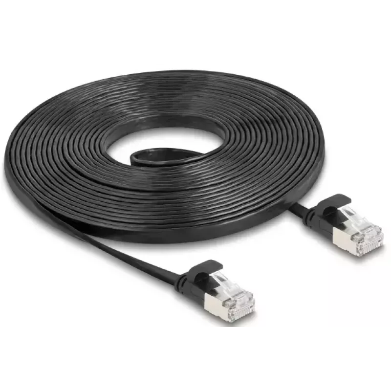Võrgukaabel DeLOCK 81167 RJ-45 Cat6a 5 m Must