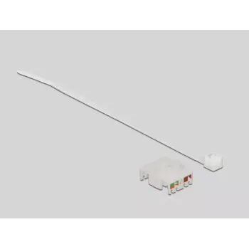 DELOCK juhtmepistik RJ45 Cat.6A LSA sirge must 29×43×29 mm