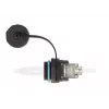 DELOCK juhtmepistik RJ45 Cat.6A LSA sirge must 29×43×29 mm
