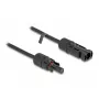 Kaabel DeLOCK DL4 päikesekaabel 4 mm² isane emasele 5 m must