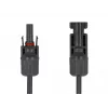 Kaabel DeLOCK DL4 päikesekaabel 6 mm² isane-emane 3 m must