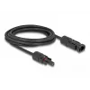 kaabel DeLOCK DL4 Solar kaabel 4 mm² isane emasele 3 m must