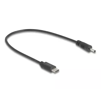 DeLOCK 85403 toitekaabel Must 0.27 m USB C DC