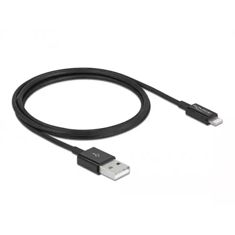 USB andme- ja laadimiskaabel DeLOCK 83002 1 m must