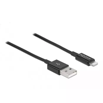 USB andme- ja laadimiskaabel DeLOCK 83002 1 m must