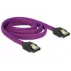 SATA-kaabel DeLOCK 83692 1 m SATA 7-kontaktiline lilla