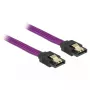 SATA-kaabel DeLOCK 83692 1 m SATA 7-kontaktiline lilla