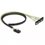 Sisemine toitekaabel DeLOCK 85686 0,5 m Mini SAS SFF-8087 4 × SATA-le