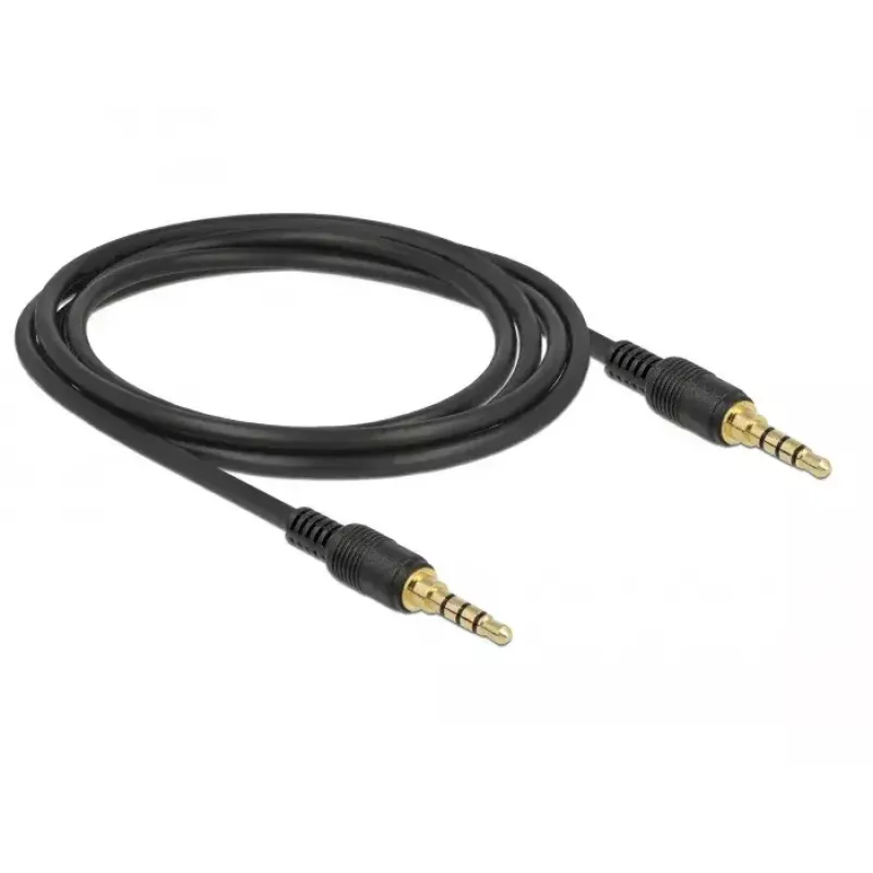 Audiojuhe DeLOCK 85598 2 m 3,5 mm must
