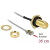 Koaksiaalkaabel DeLOCK 90292 0,3 m RP-SMA MHF I LK