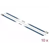 Kaabliside DeLOCK 18794 teras sinine 10 tk