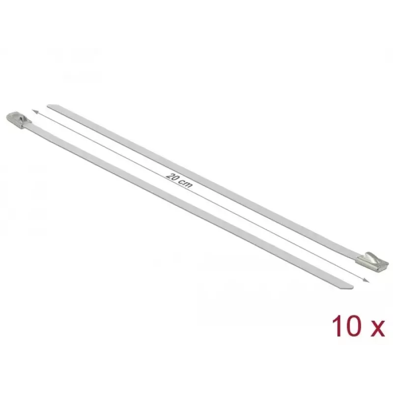 Kablistik DeLOCK 18817 teras valge 200 mm 10 tk
