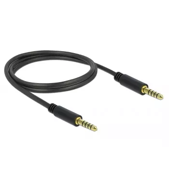 Audio kaabel DeLOCK 85791 1m 4.4mm Must