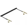 Audio kaabel DELOCK 85838 — 3,5 mm isane 3,5 mm isasele, 3 m, kullatud kontaktid, 28 AWG, must
