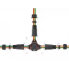 Elektrijuhtme pistik DELOCK 86919 — sirge pistik, 85–260 V, must, 25 × 114 mm