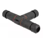Elektrijuhtme pistik DELOCK 86919 — sirge pistik, 85–260 V, must, 25 × 114 mm