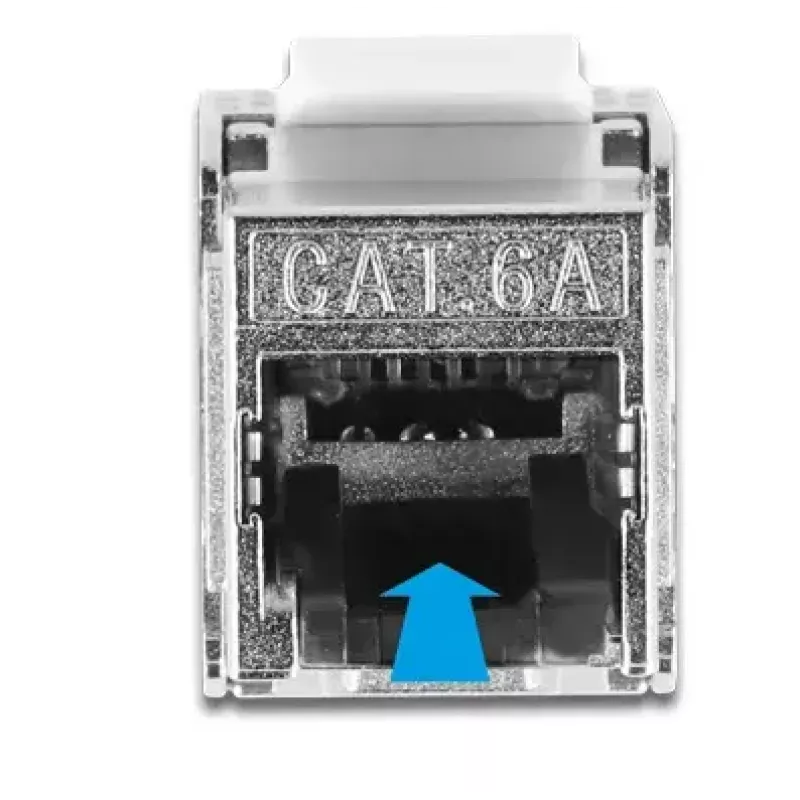 Kaabel RJ45 pistik Keystone moodulile RJ45 pesa DeLOCK 87025