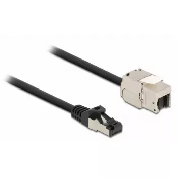 Kaabel RJ45 pistik Keystone moodulile RJ45 pesa DeLOCK 87025