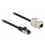 Kaabel RJ45 pistik Keystone moodulile RJ45 pesa DeLOCK 87025