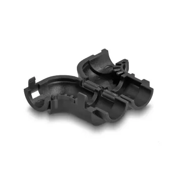 Kaabliklamber DeLOCK 88127 8 tk must universaalne 15,7 mm laius