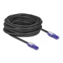 Võrgukaabel DeLOCK 80931 RJ-45 Cat6 10 m Must Violetne