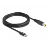 DeLOCK sülearvuti laadimiskaabel USB USB-C isane IBM 7.9 x 5.5 mm isane 1.5m 20V 3A