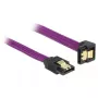SATA-kaabel DeLOCK 83696 0,5 m lilla