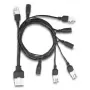 Toitekaabel DeLOCK 90173 Must 1 m 4 x DC