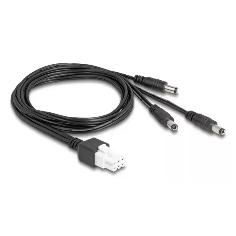 DeLOCK 90168 toitekaabel Must 1 m 3 x DC 48 V