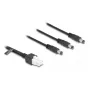 DeLOCK 90168 toitekaabel Must 1 m 3 x DC 48 V