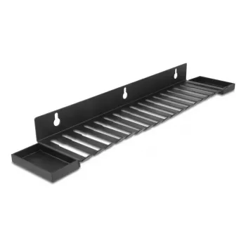 Kaablihoidik DeLOCK 67180 Seinale Must 72mm x 401mm x 12mm