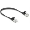 Võrgukaabel DeLOCK 81161 RJ-45 Cat6a 0,25 m Must