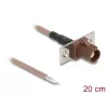 Koaksiaalkaabel DELOCK 90733 RG-316/U 0,2 m FAKRA F pistikuga