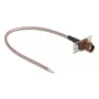 Koaksiaalkaabel DELOCK 90733 RG-316/U 0,2 m FAKRA F pistikuga