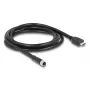 DELOCK M12 A-kodeeringuga 17-kontaktiline (emale) HDMI-le (isane) kaabel 2 m