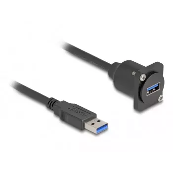 DeLOCK D-tüüpi USB-kaabel A-tüüpi isane A-tüüpi emasele 20 cm 5 Gbit/s