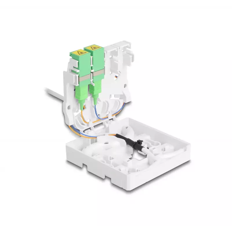 DeLOCK fiiberoptiline ühenduskarp 2 x SC/APC Simplex 20 m kaabel