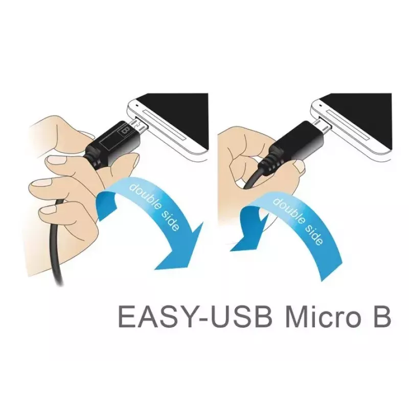 USB-kaabel DeLOCK 83856 USB 2.0 2 m USB A Micro-USB B must