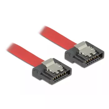 SATA kaabel DeLOCK 0.5m SATA III 7-kontaktiline punane