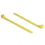 Vabastatav kaabliside DELOCK 18760 — Nailon, 150×7,5 mm, Kollane, 100 tk