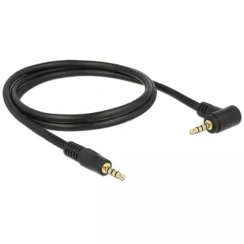 3,5 mm helikaabel DeLOCK 84737 1 m must