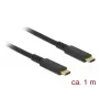USB-kaabel DeLOCK 85207 USB 3.2 Gen 2 1m USB C Must