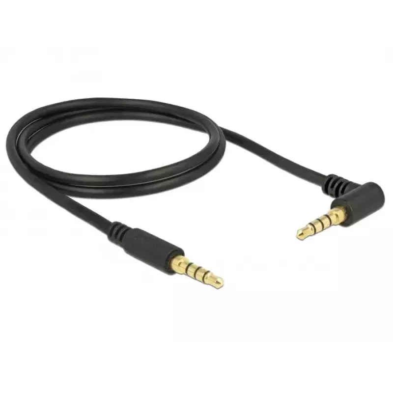 Audio kaabel DeLOCK 85610 1m 3.5mm Must